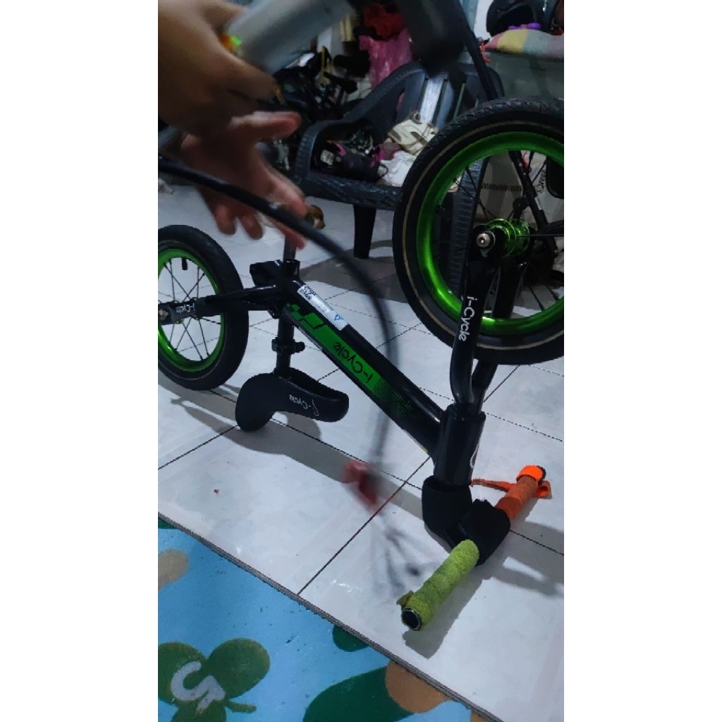 sepeda push bike i cycle rocket