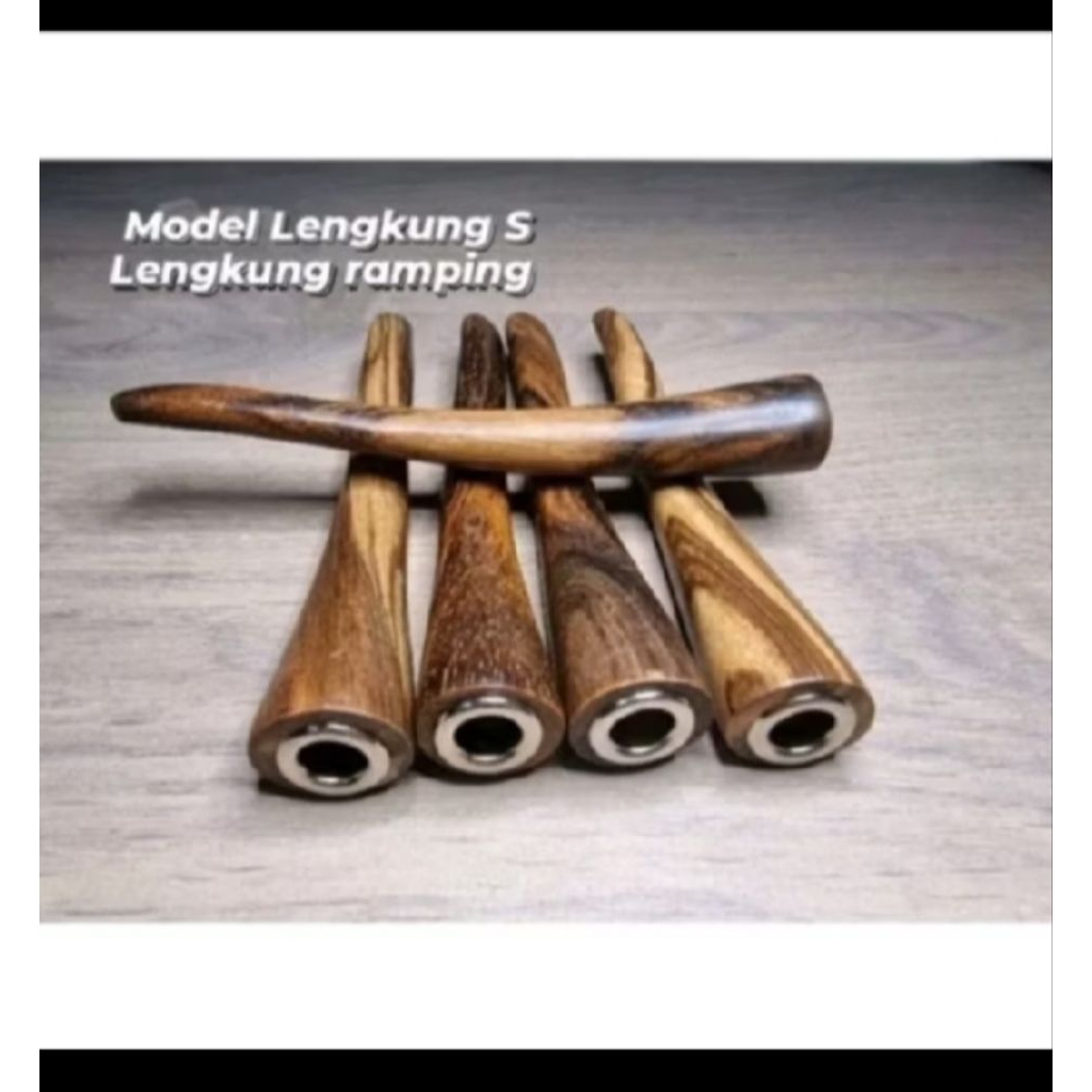 Once pipa kayu cangklong padutan kayu gaharu asli