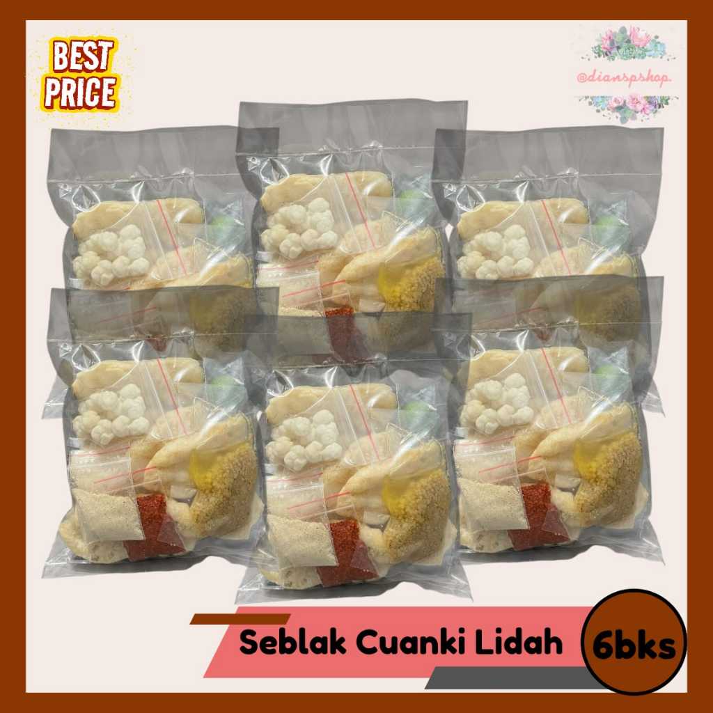 

Seblak Cuanki Lidah MadamDi Paket 6Bungkus