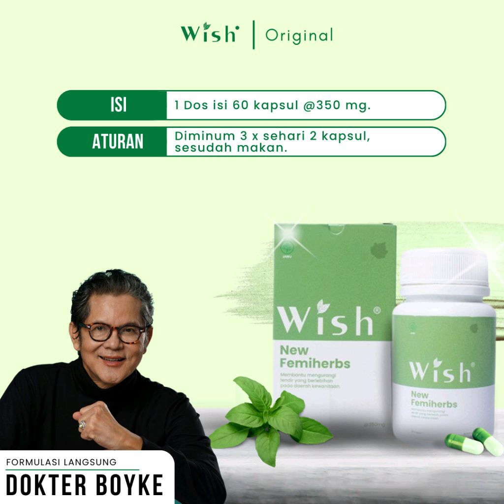 FEMIHERBS Obat Pelancar Haid Dr Boyke
