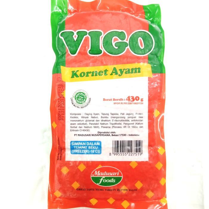 

Vigo Kornet Ayam 430gr | Kornet Frozen Siap Goreng Cemilan Enak | Kornet Ayam