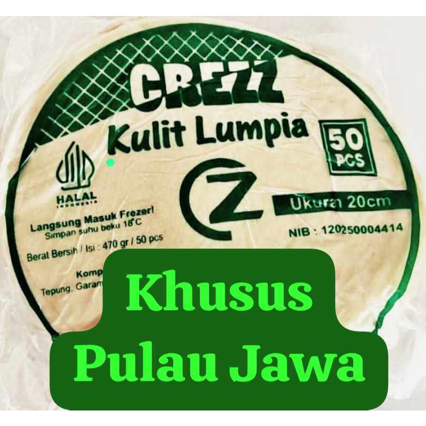 

Kulit Lumpia Crezz Isi 50 Murah dengan Kemasan Aman