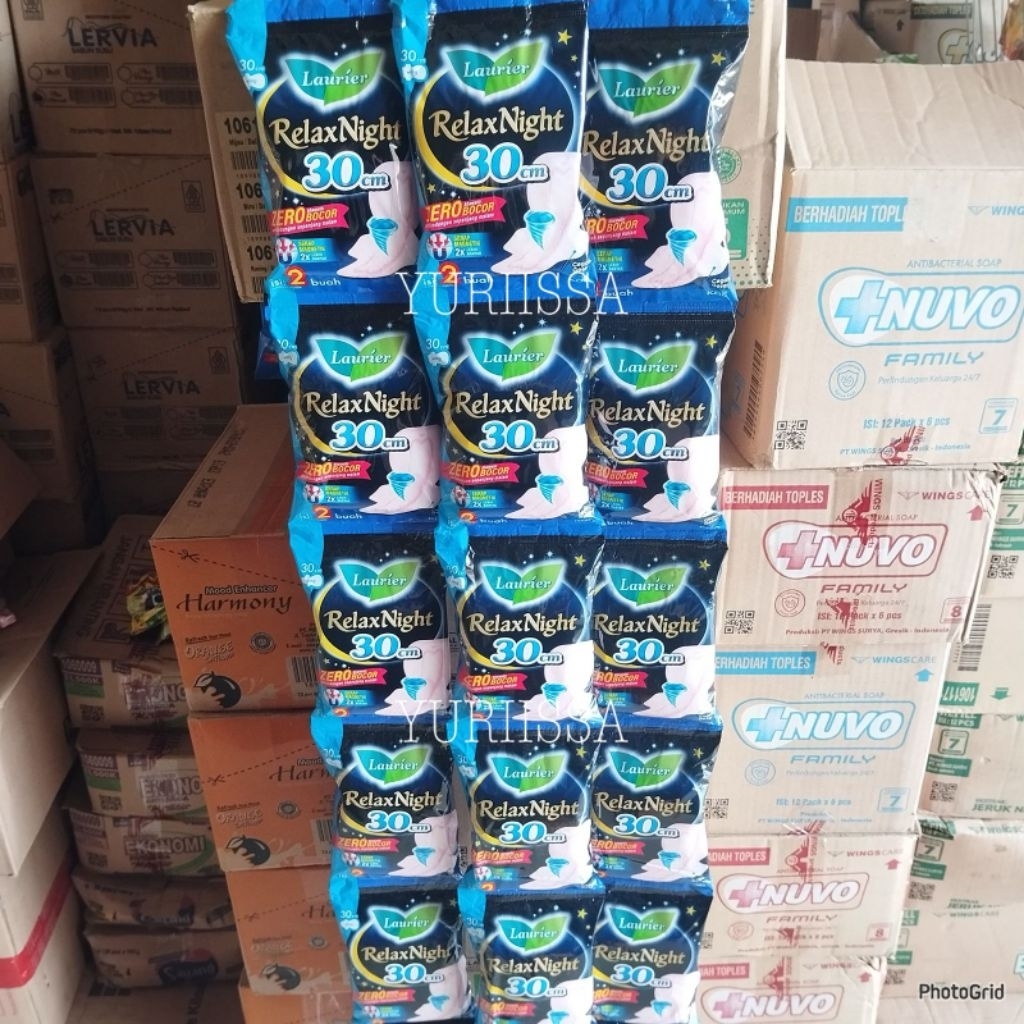 LAURIER RELAX NIGHT RENCENG ( 10 SACHET )