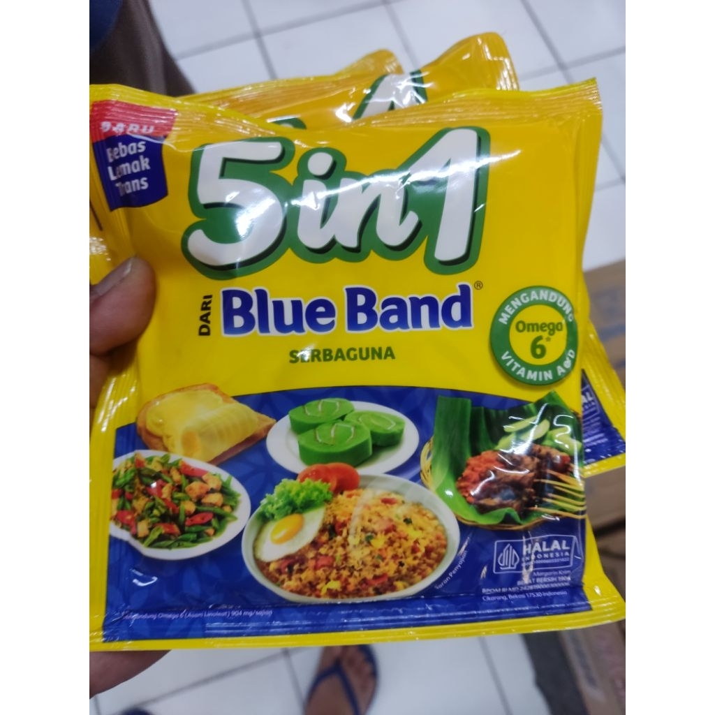 

blueband 5 in 1 ukuran 190 gr