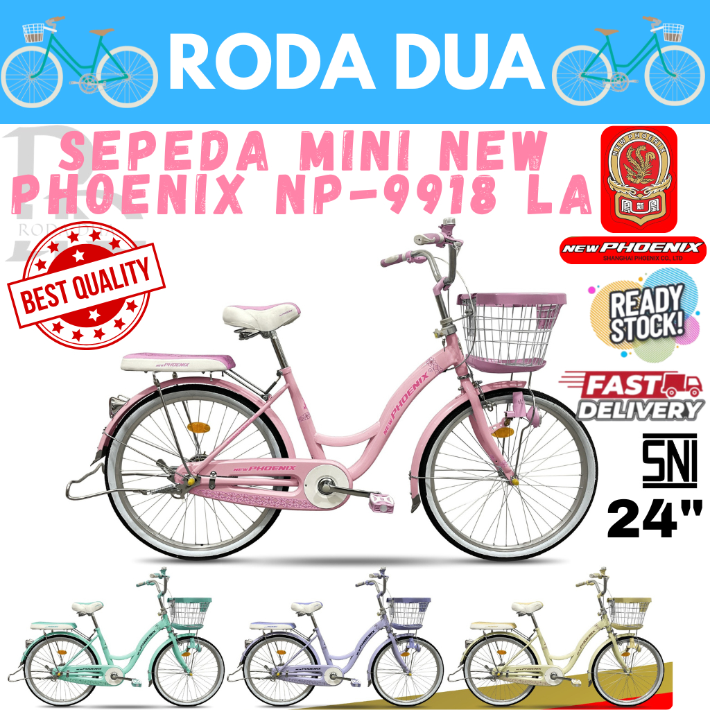 SEPEDA MINI CTB UKURAN 24" NEW PHOENIX 9918-LA