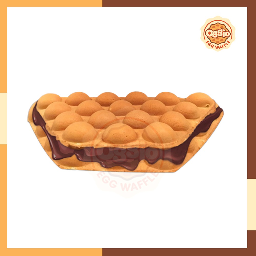 

Egg Waffle Chocolate - Waffle Chocolate - Wafel Cokelat - Egg Waffel Cokelat - Selai cokelat goldenfil - Bubble Waffle - Bubel Waffle - Offle - Waffle Bos - Waffle Boss - Oggio Egg Waffle - Egg Waffle Cokelat - Coklat