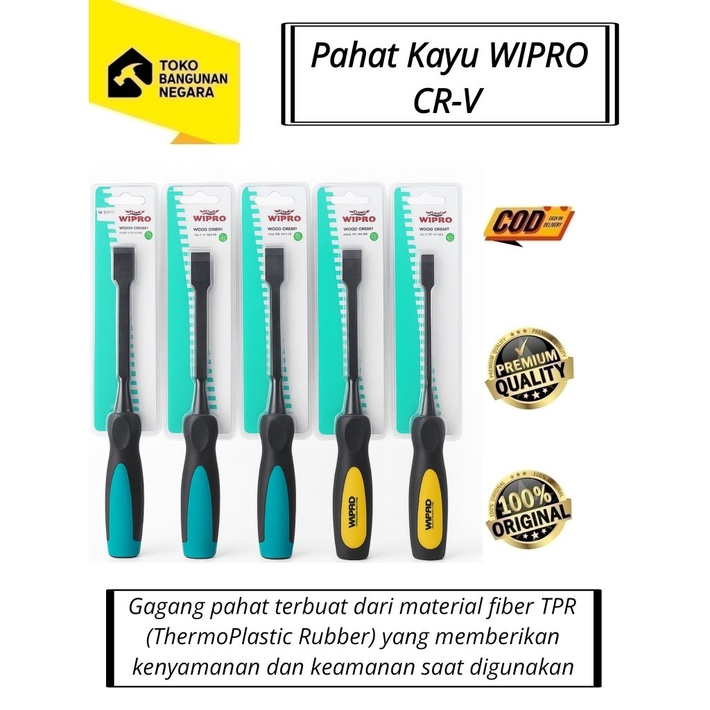 Pahat Kayu WIPRO CR-V Berbagai Ukuran