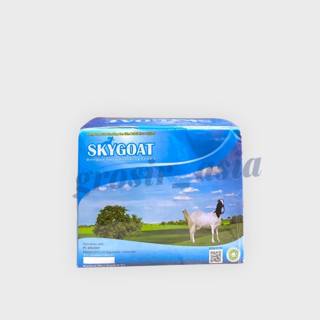 

Skygoat Susu Kambing Etawa 1 Box Isi 10 Sachet