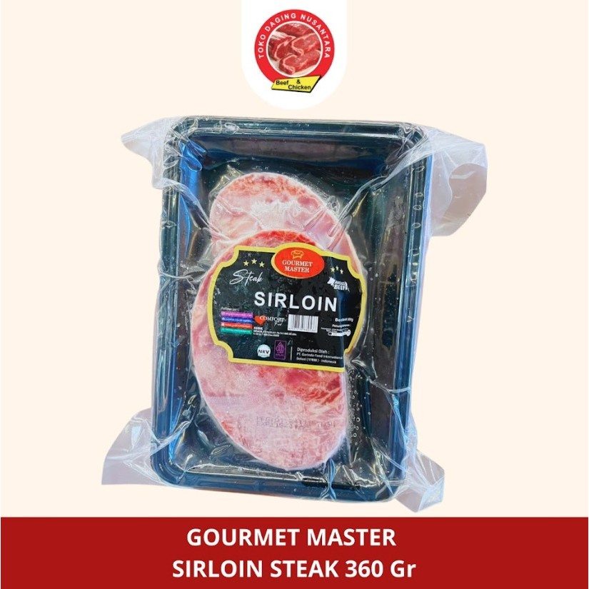 

GM STRIPLOIN STEAK 360G
