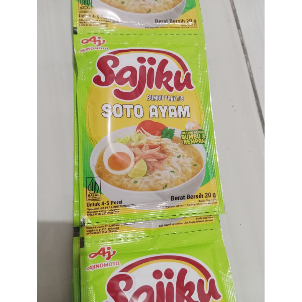 

SAJIKU BUMBU SOTO AYAM SACHET 1'S