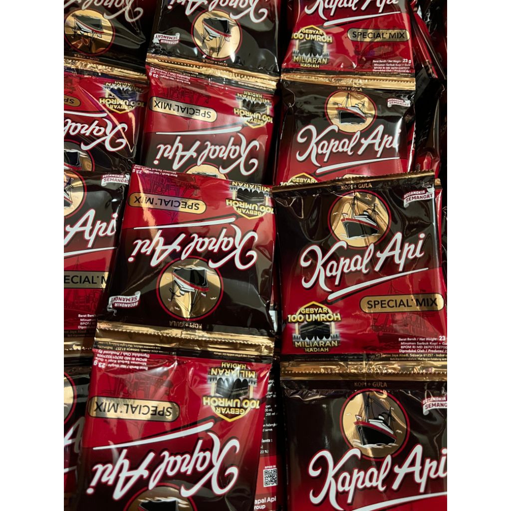 

Kopi Kapal Api Special Mix 1 Renceng ( 23gr x 10 Sachet )