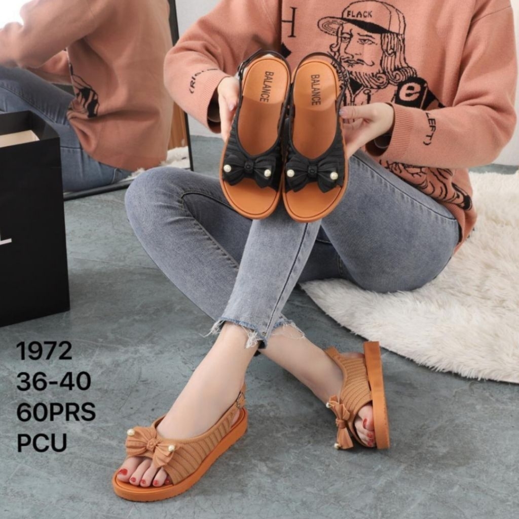 SANDAL CEWEK || SANDAL SELOP PITA DEWASA  || BALANCE 1972