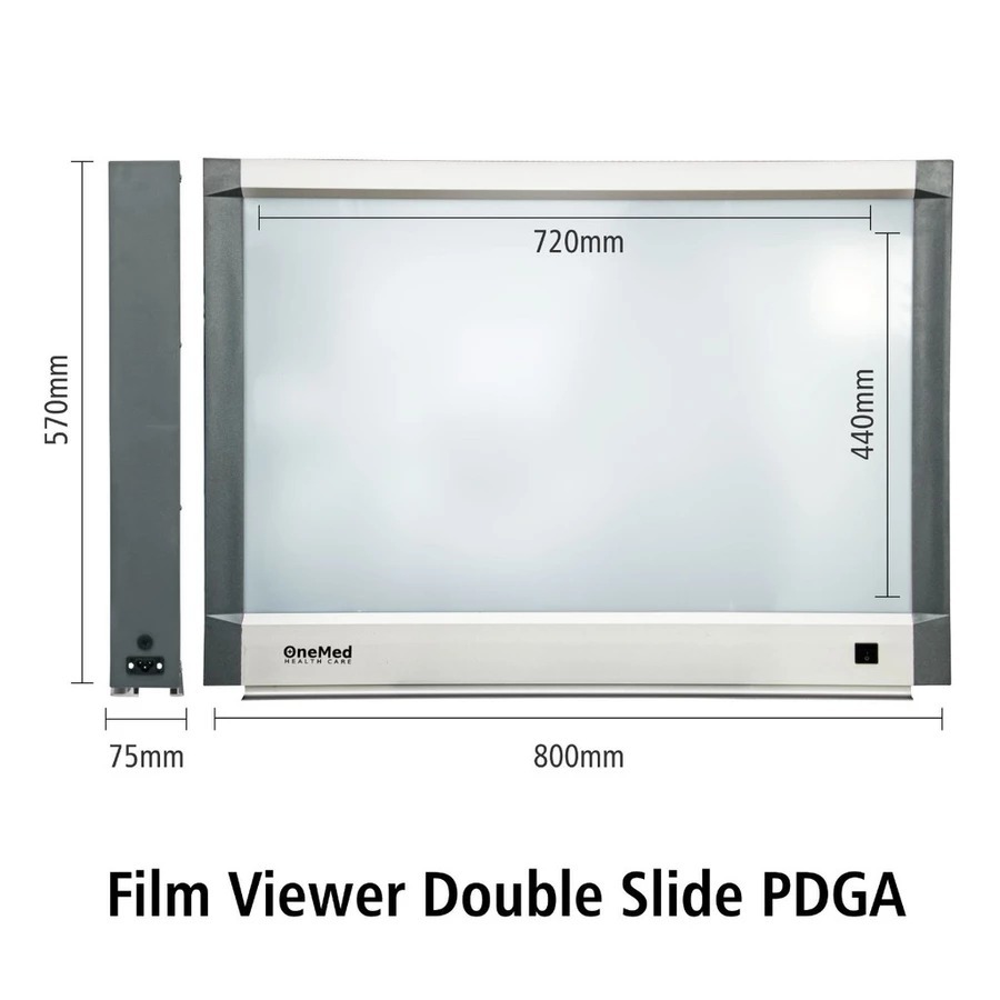 Film Viewer Double Superthin X Ray | Lampu Baca Rontgen - Onemed