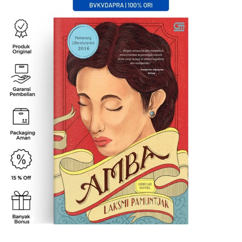Amba - Laksmi Pamuntjak - Gramedia
