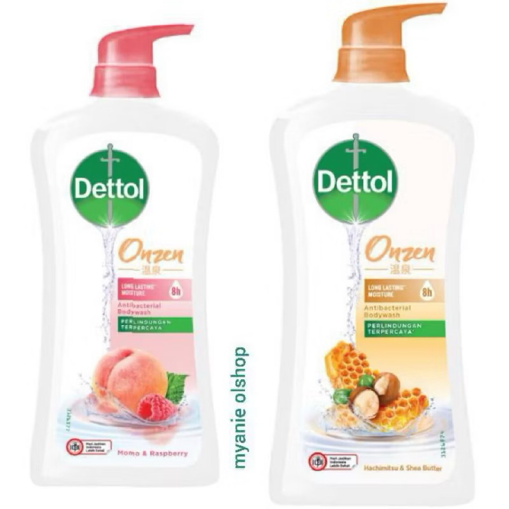 Dettol Body Wash 950Ml kemasan botol pump random