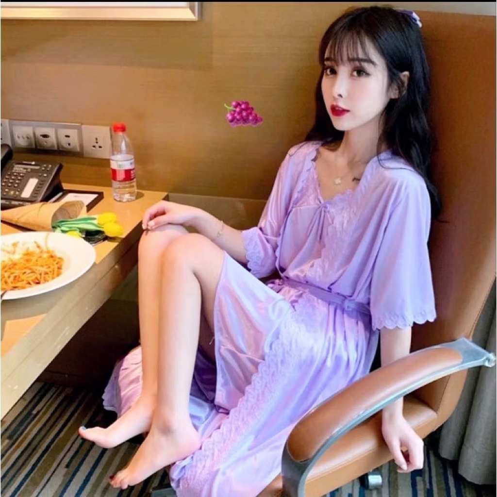 kimono outer baju tidur