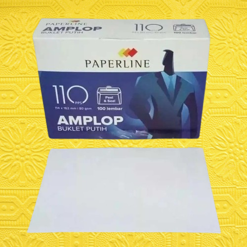 

Amplop Paperline 110 PPS Isi 100 Lemba 162mm x 114mm