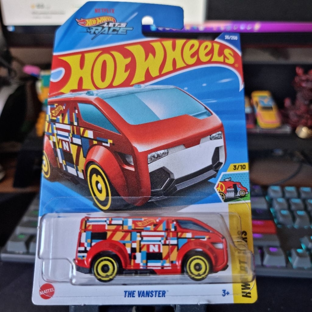 Hot Wheels The Vanster Merah