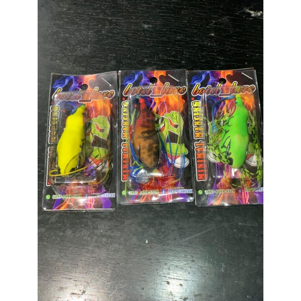 SOFT FROG skrit botel_lure .5,5 cm