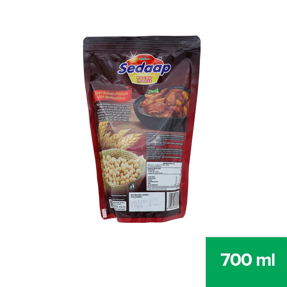 

SEDAAP KECAP MANIS POUCH 700G