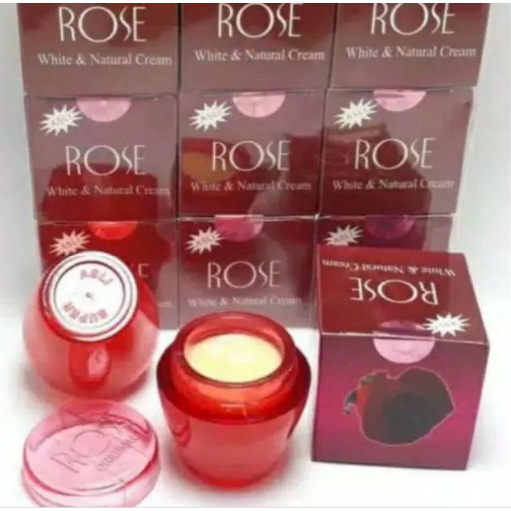 CREAM ROSE ORIGINAL | CREAM PEMUTIH WAJAH ROSE | KRIM ROSE SUPER