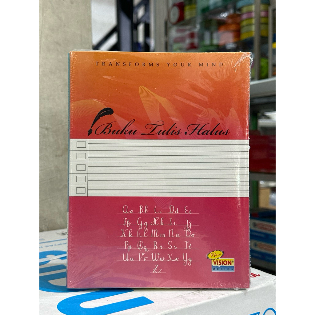 

Buku Tulis Vision Halus 38 (isi 10 buku)