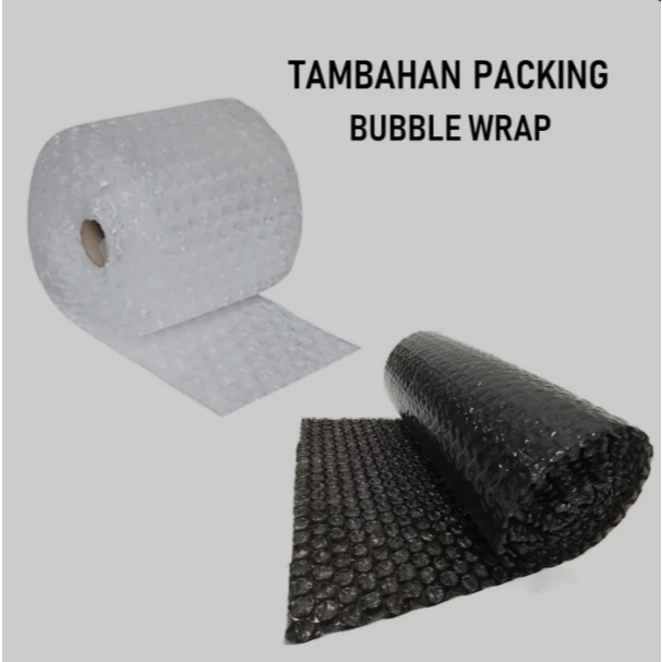 

BUBBLE WRAP TAMBAHAN UNTUK PACKING PRODUK