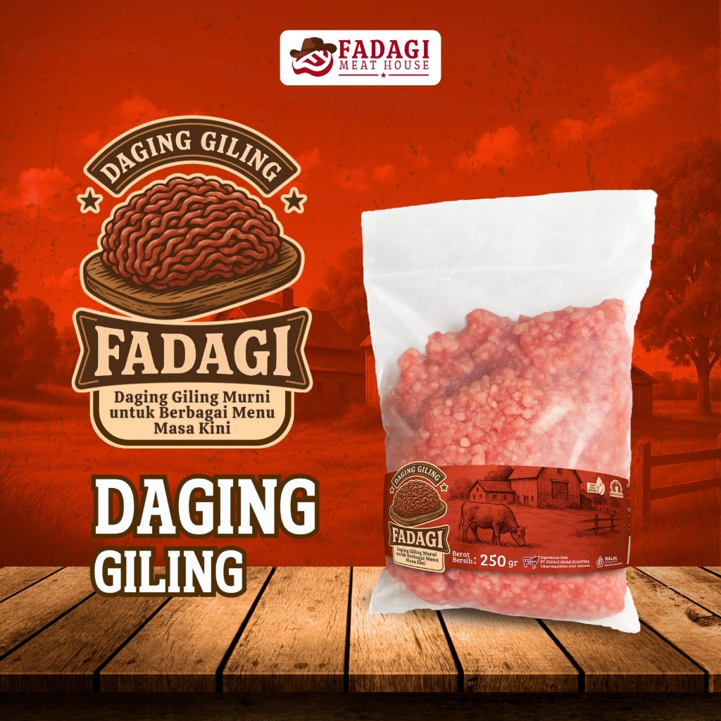 

Jual Daging Sapi Giling Premium 250 gr - Fadagi Meat House - Toko Daging Tangerang Selatan