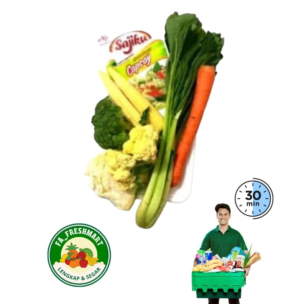 

paket sayur capcay