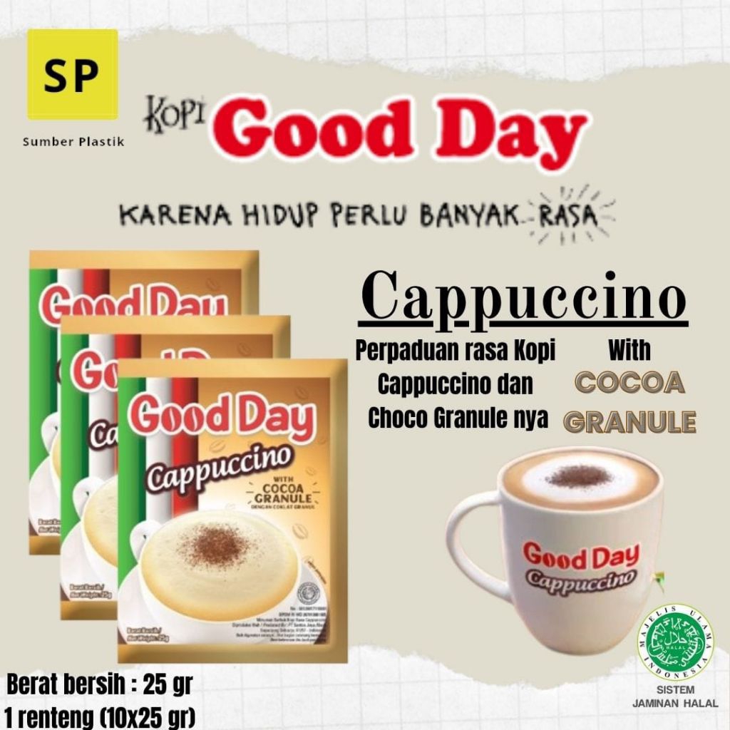 

Good Day Capuccino Sachet