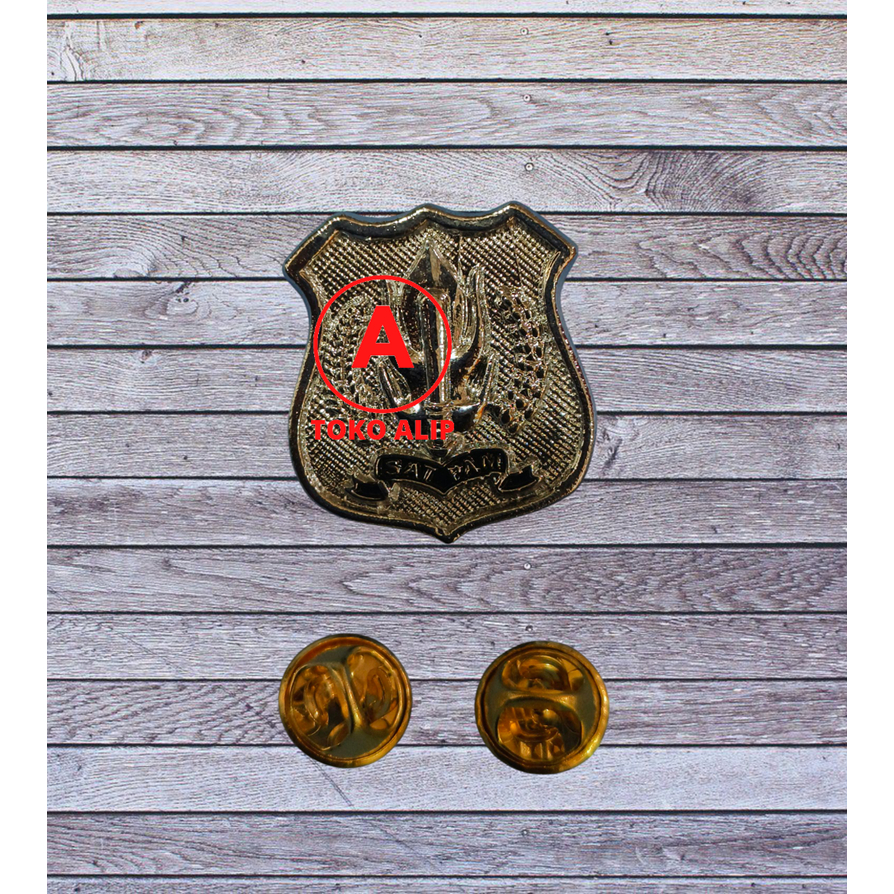 Kewenangan Security Silver Kecil - Kewenangan Satpam - Lencana Security Kecil Silver
