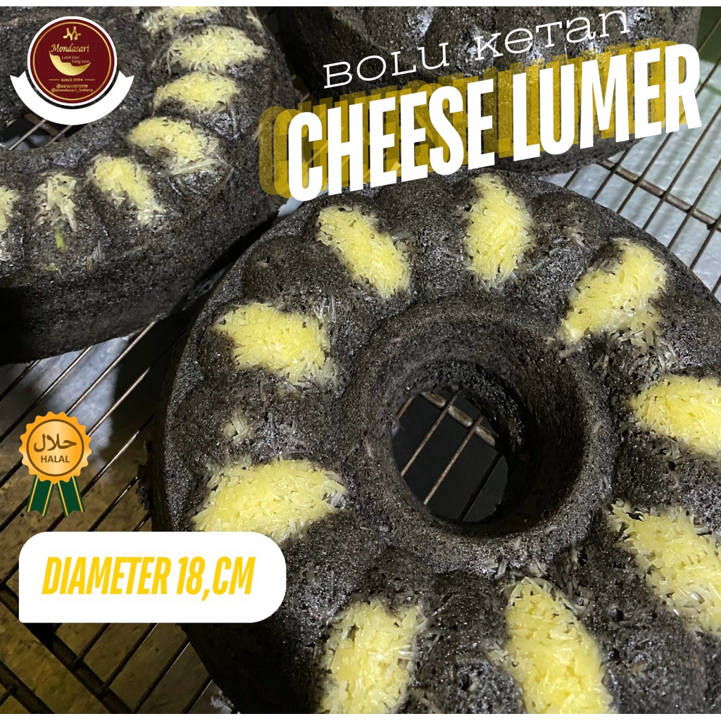 

Bolu Ketan Hitam / Bolu Ketan Keju Lumer / Ketan Cake Cheese Lumer Viral