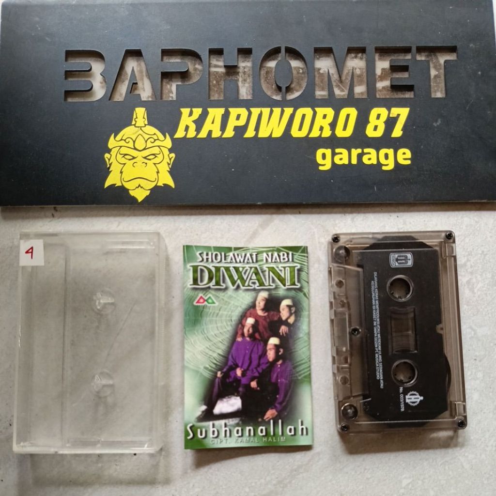 kaset pita,,, SHOLAWAT NABI DIWANI,,,Subhanallah