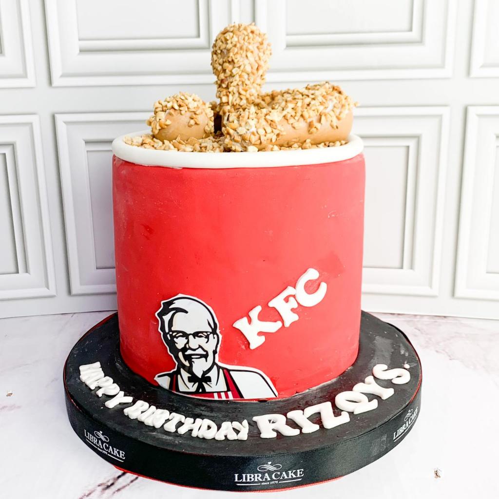 

Kue Ulang Tahun/Birthday Cake/Kue Ultah tema KFC/KFC Cake/Kue Birthday jakarta