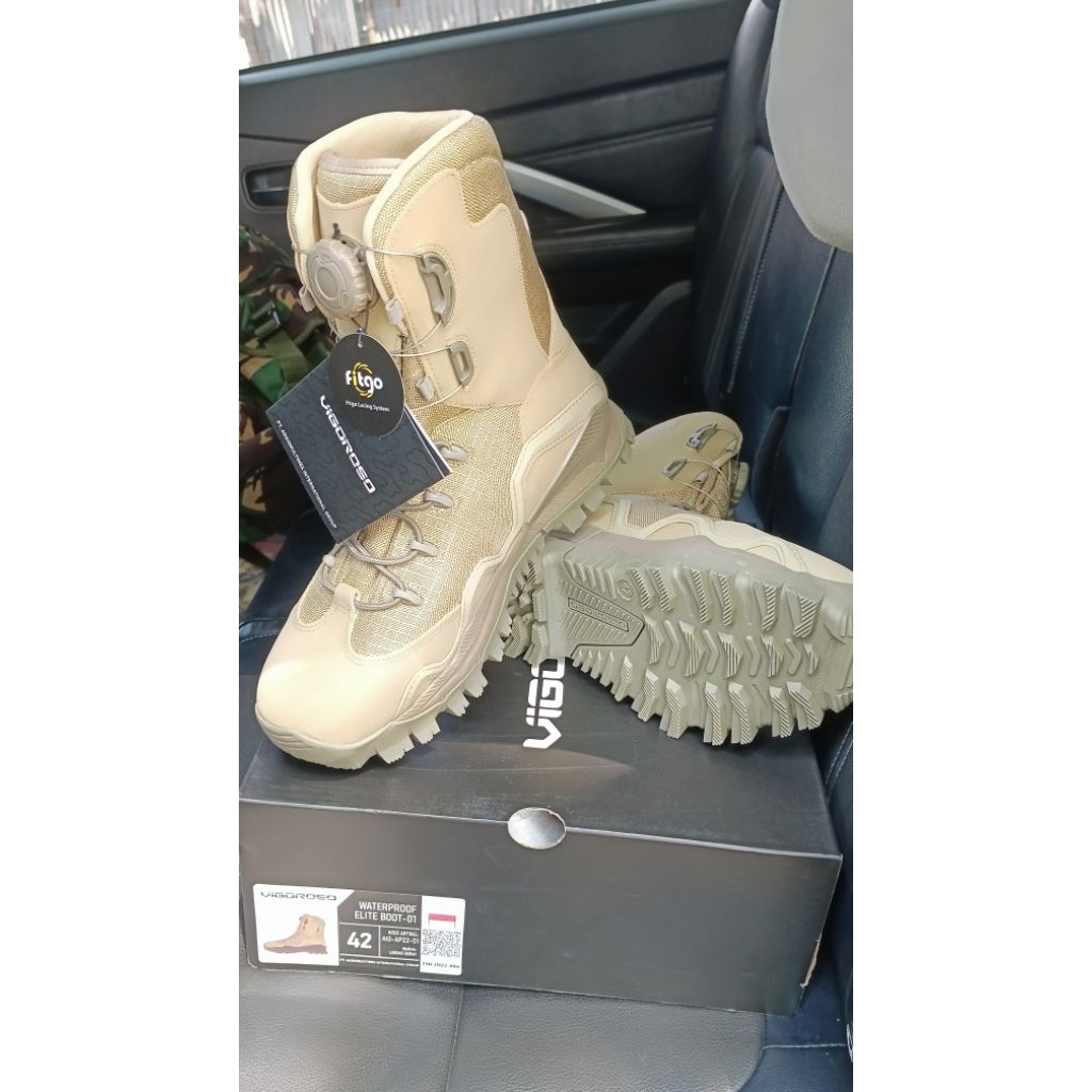 Sepatu PDL TNI/PDL Gurun Vigoroso Original