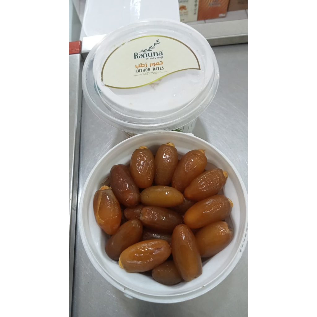 Kurma Ruthob Libya Ranuna Ember 850 Gram / Ruthab / Rutab kurma