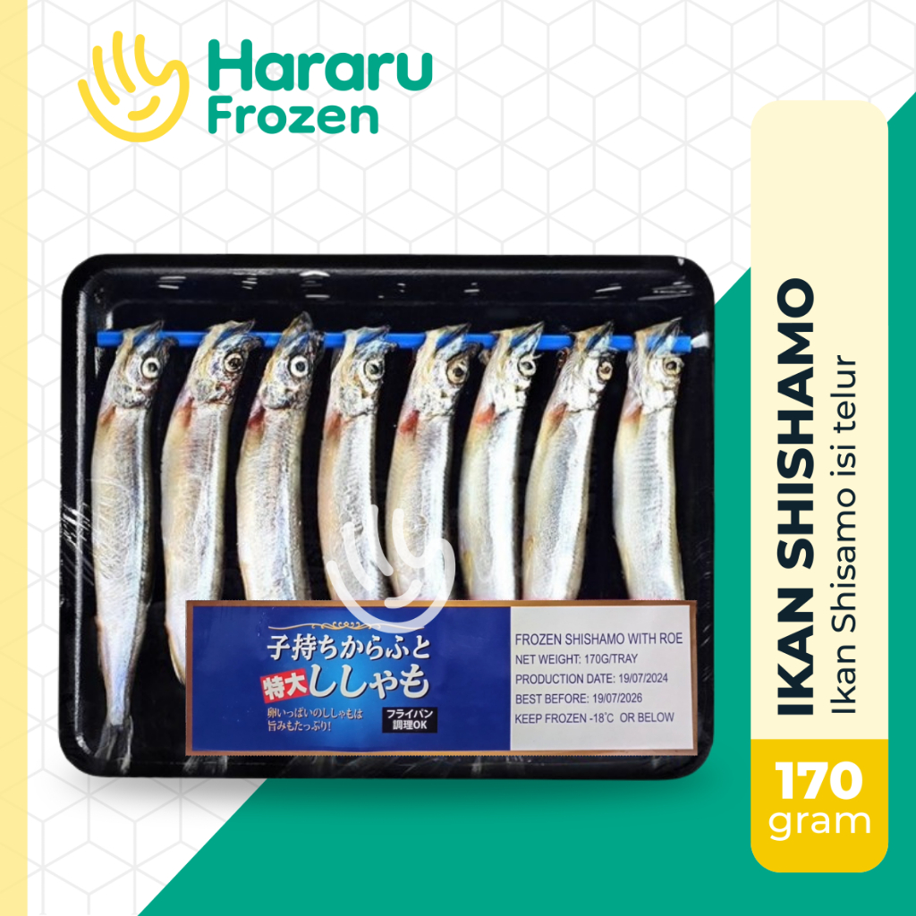 

Ikan Shisamo | Capelin Shisamo Fish | Ikan Isi Telur
