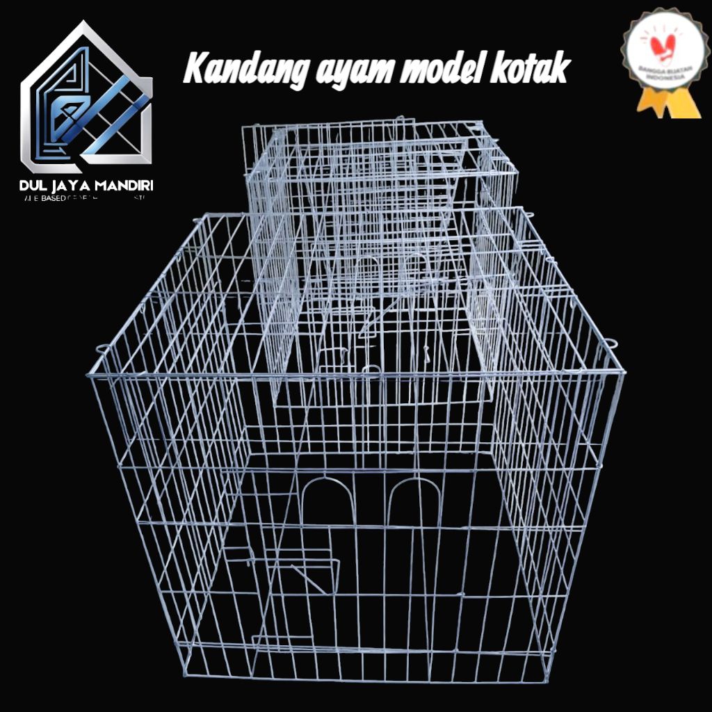 Kandang Ayam Murah. Kandang Umbaran Ayam.Kurungan Ayam. Bahan Galvanis Anti Karat.Bisa Dilipat