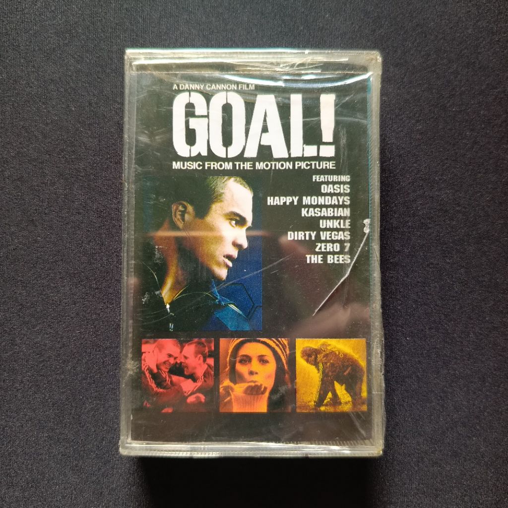 Kaset V/A (Oasis, Kasabians, Happy Mondays, etc) - OST Goal (Sealed)