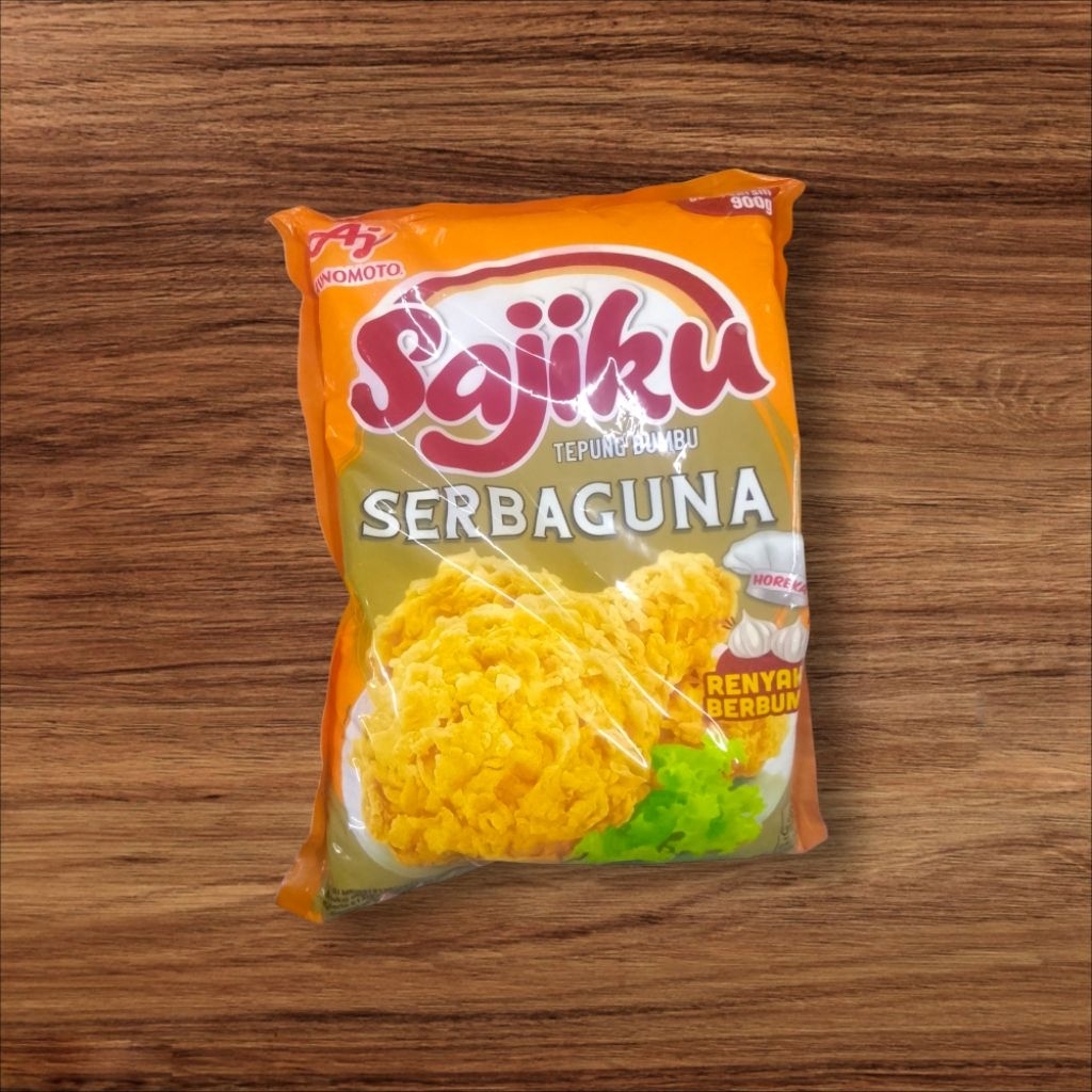 

Sajiku Tepung Bumbu Serbaguna 900gr - Tepung Crispy Ayam Goreng