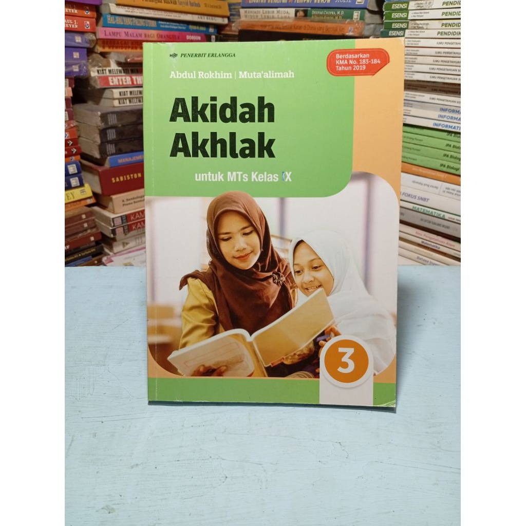 Buku Original "Akidah Akhlak" untuk MTs Kelas IX