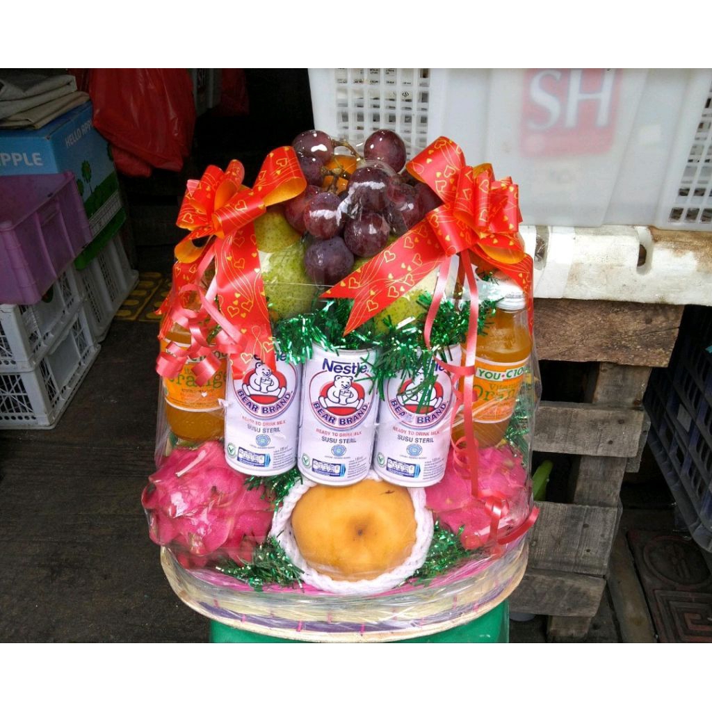 

Parcel Buah cantik + minuman