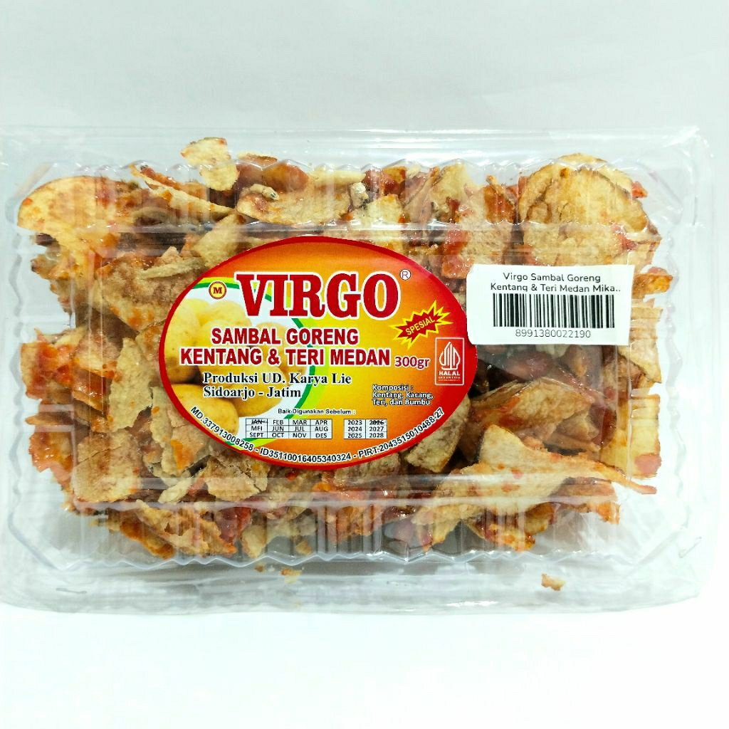 

DUA PUTRA TANJUNG | SAMBAL GORENG KENTANG & TERI MEDAN MIKA | VIRGO