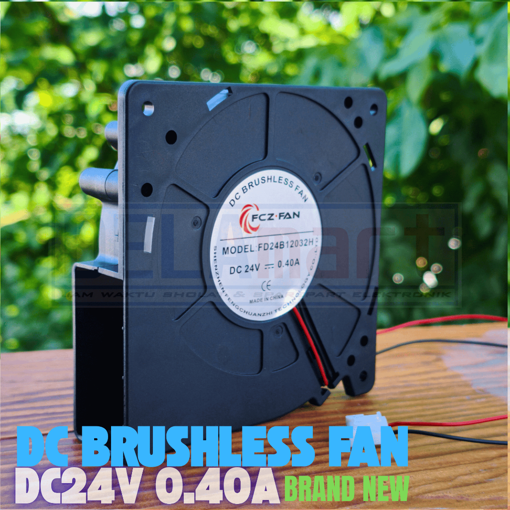 KIPAS KEONG 24V 0.40A BRUSHLESS Fan Blower DC Ball bearing