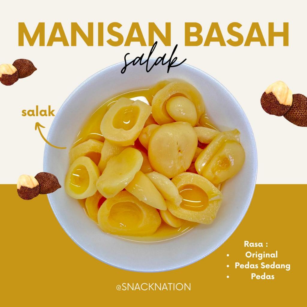 

MANISAN BASAH BUAH SALAK KUALITAS PREMIUM 200 GRAM / 400 GRAM BUAH SALAK
