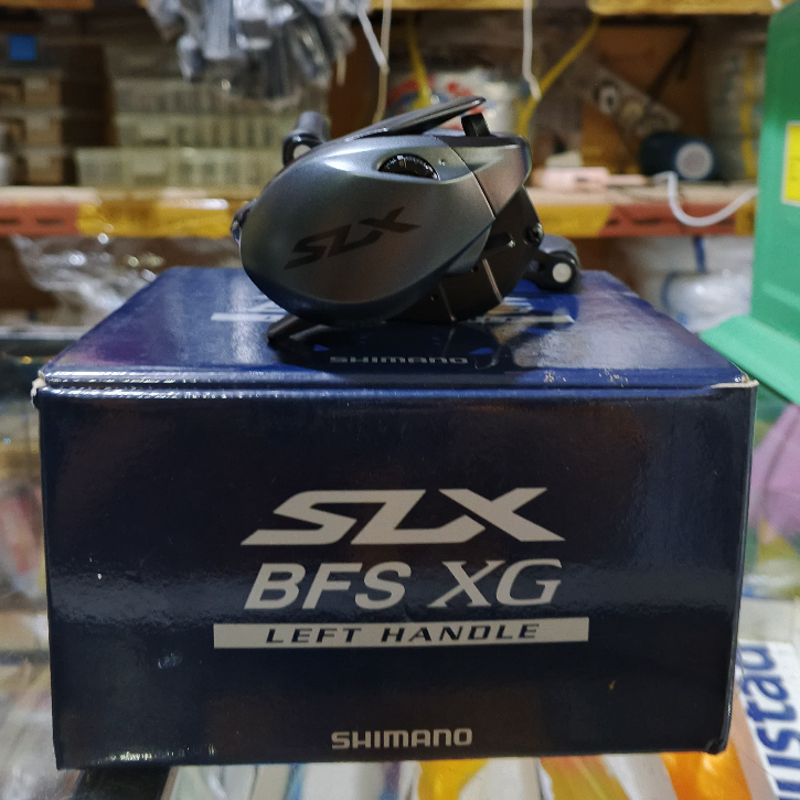 REEL BAIT CASTING SHIMANO 2021 SLX BFS XG LEFT HANDLE/HANDLE KIRI ORIGINAL SHIMANO
