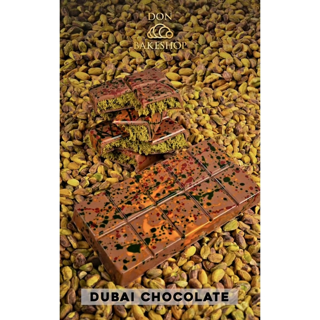 

Dubai Chocolate by Donbakeshop Jastip Coklat Dubai Pistachio