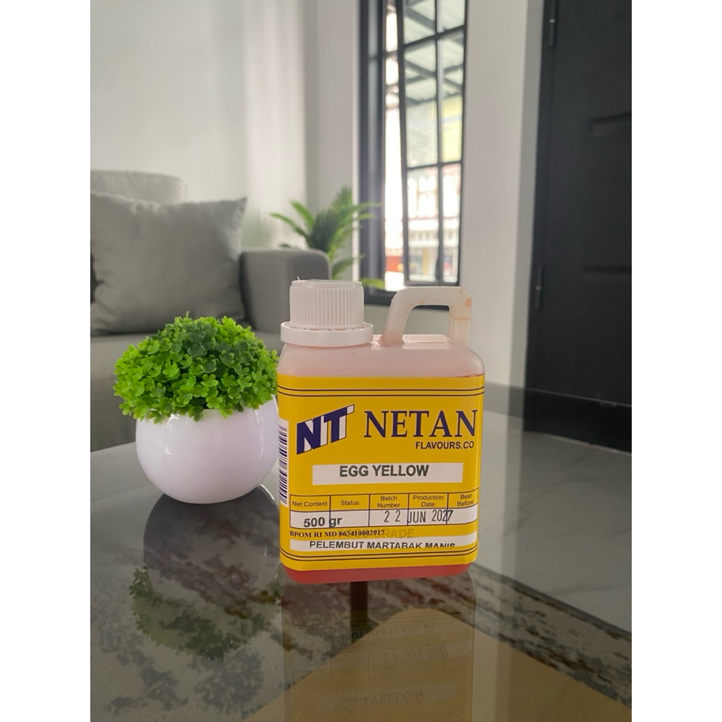 

EGG YELLOW pelembut dan pewarna kuning 500gr