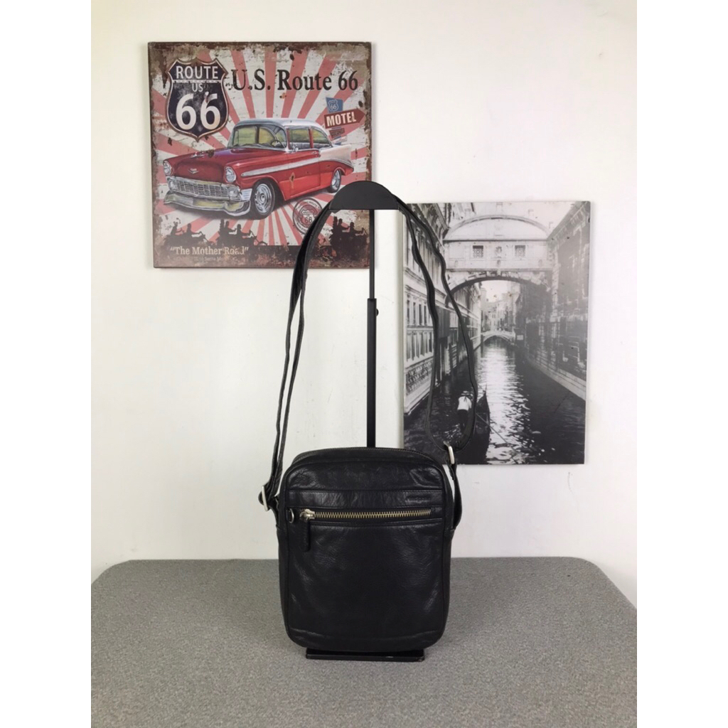 Hedgren leather tas kulit 270725