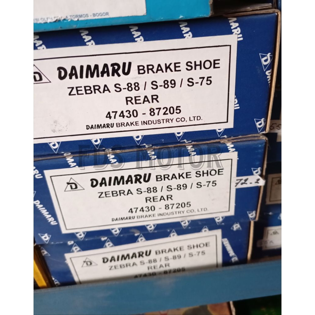 KAMPAS REM BELAKANG ZEBRA/ESPASS DAIMARU